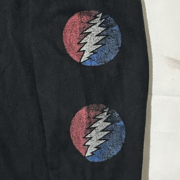 Grateful Dead Stealie Skull Long Sleeve Distressed Tee Oversized M 23–30 - Picture 2 of 3